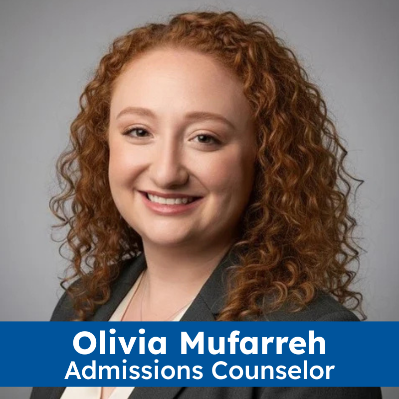 Admissions LP Olivia Mufarreh