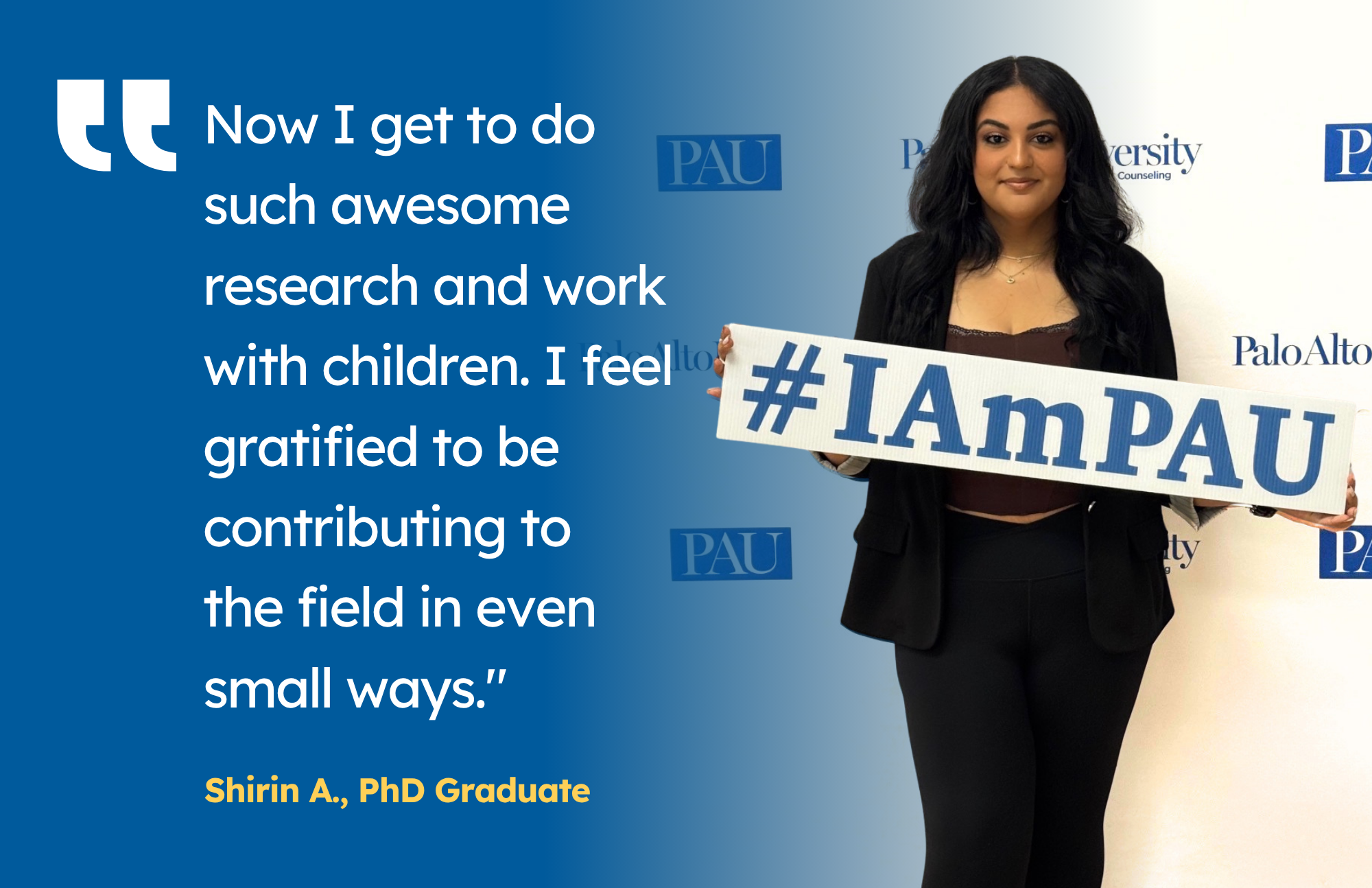 Shirin A., PhD Graduate LP